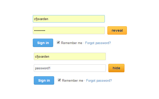 Password revealer chrome谷歌浏览器插件_扩展第1张截图