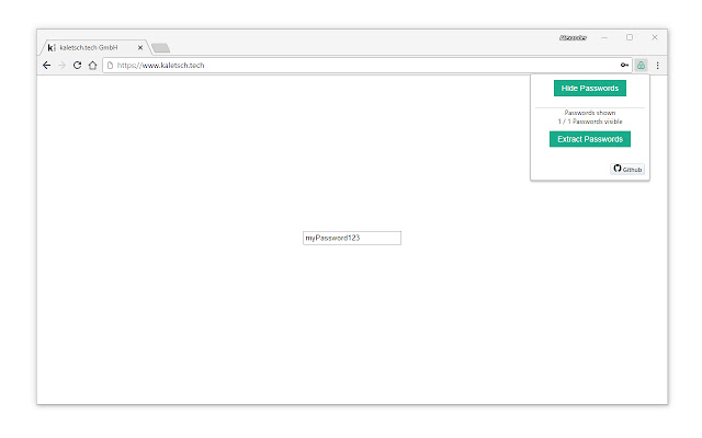 ShowPasswords chrome谷歌浏览器插件_扩展第2张截图