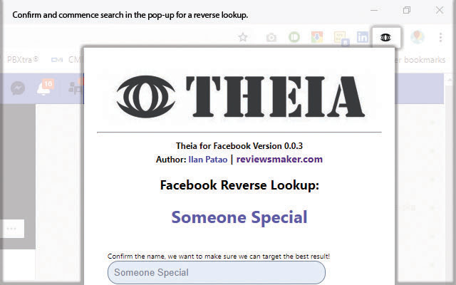 Theia for Facebook chrome谷歌浏览器插件_扩展第2张截图