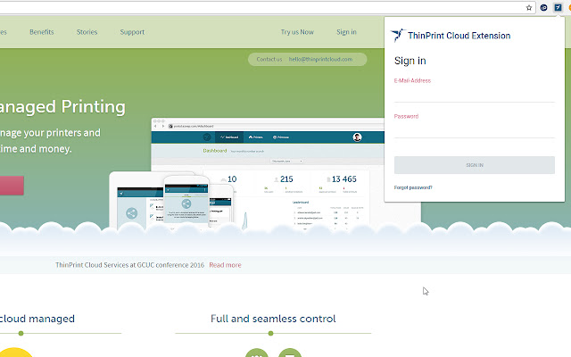 ThinPrint Cloud Extension chrome谷歌浏览器插件_扩展第1张截图