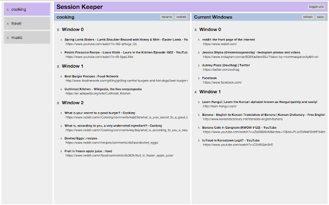 Session Keeper chrome谷歌浏览器插件_扩展第2张截图
