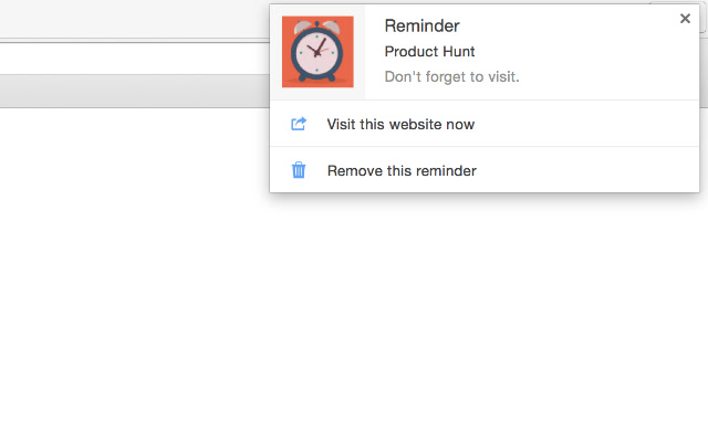 Web Reminder chrome谷歌浏览器插件_扩展第4张截图