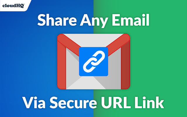 Share emails via secure URL link by cloudHQ chrome谷歌浏览器插件_扩展第1张截图