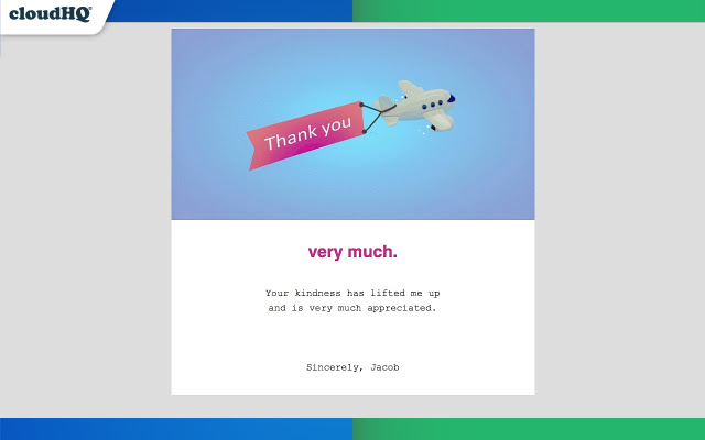 Free Gmail™ eCards by cloudHQ chrome谷歌浏览器插件_扩展第3张截图