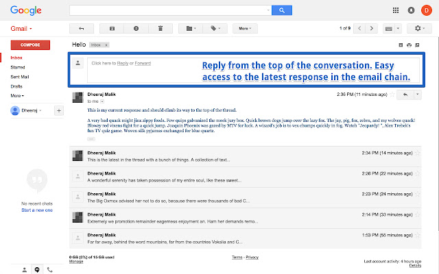 Gmail - Reply at the TOP chrome谷歌浏览器插件_扩展第1张截图