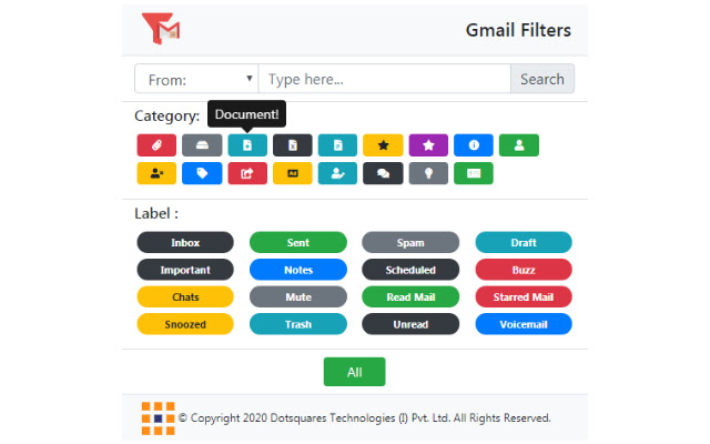 Filters For Gmail chrome谷歌浏览器插件_扩展第3张截图