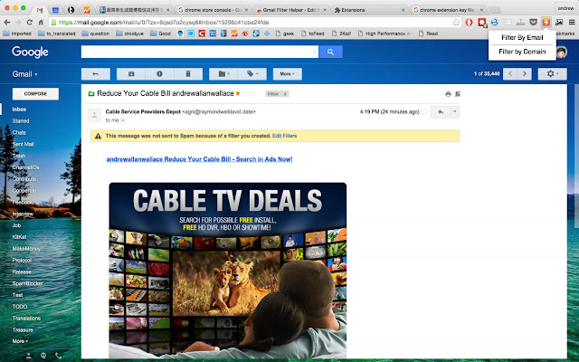 Gmail Filter Helper chrome谷歌浏览器插件_扩展第1张截图