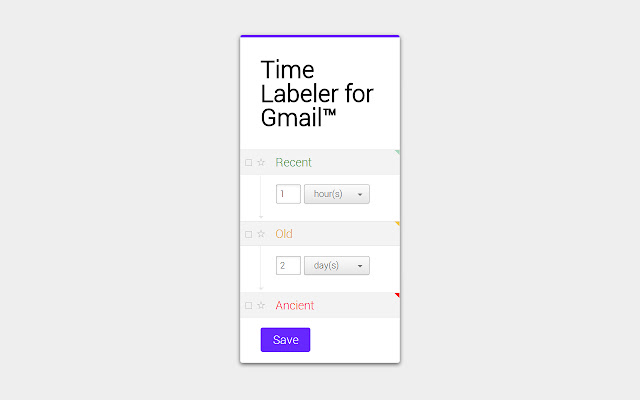 Time Labeler for Gmail™ chrome谷歌浏览器插件_扩展第1张截图