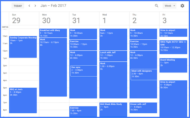 Event Durations for Google Calendar chrome谷歌浏览器插件_扩展第1张截图
