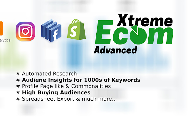 Xtreme Ecom Research Tools chrome谷歌浏览器插件_扩展第1张截图