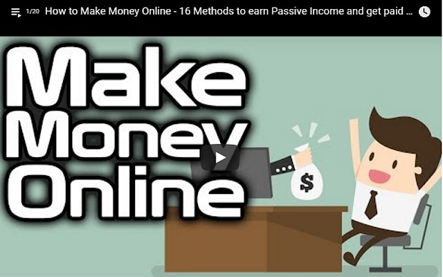 how to make money online chrome谷歌浏览器插件_扩展第1张截图