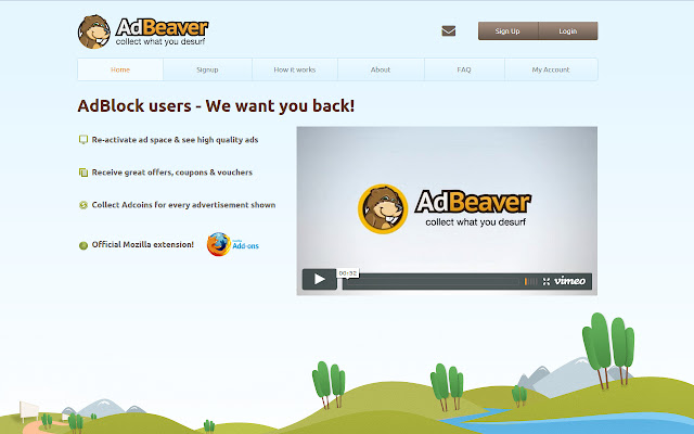 AdBeaver chrome谷歌浏览器插件_扩展第1张截图