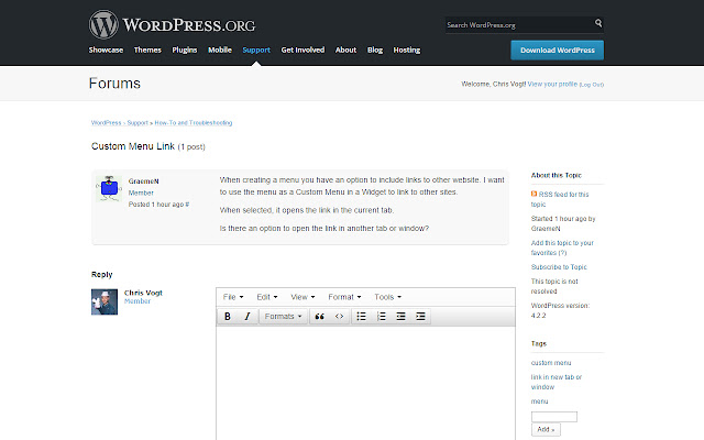 Wordpress.org Support Enhancement Kit chrome谷歌浏览器插件_扩展第1张截图