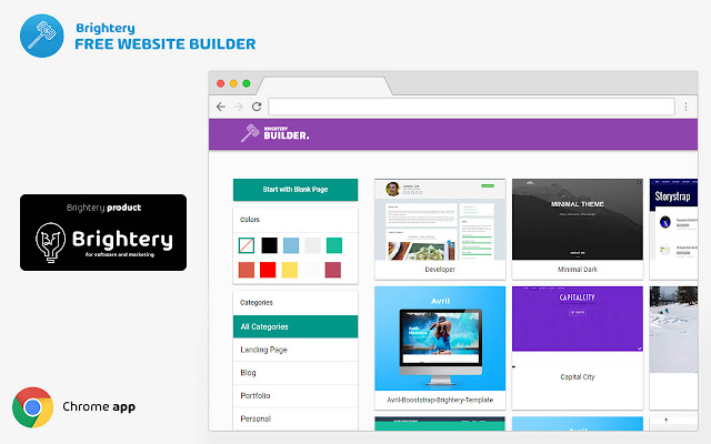 Brightery Website Builder chrome谷歌浏览器插件_扩展第2张截图