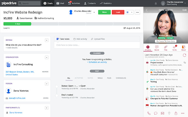 Cloze Sidebar for CRM chrome谷歌浏览器插件_扩展第2张截图