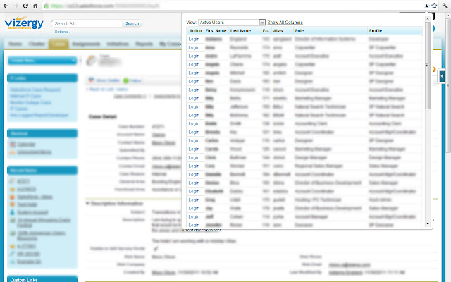 Salesforce.com Quick Login As chrome谷歌浏览器插件_扩展第1张截图