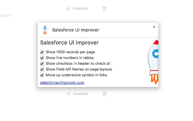 Salesforce UI Improver chrome谷歌浏览器插件_扩展第1张截图