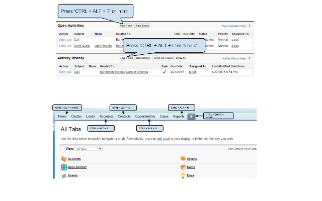 Salesforce Hotkeys (Beta) chrome谷歌浏览器插件_扩展第2张截图