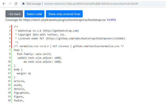 DisCoverage chrome谷歌浏览器插件_扩展第1张截图