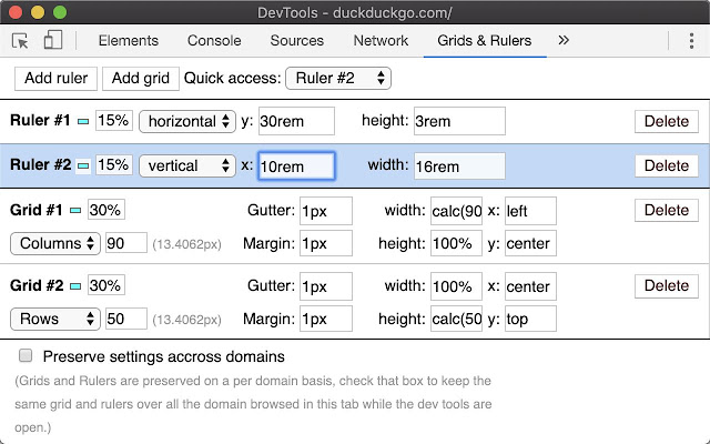 Grids & Rulers chrome谷歌浏览器插件_扩展第6张截图