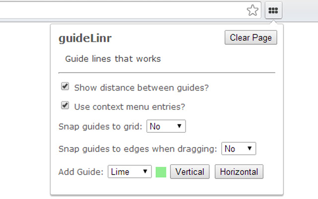 guideLinr chrome谷歌浏览器插件_扩展第1张截图