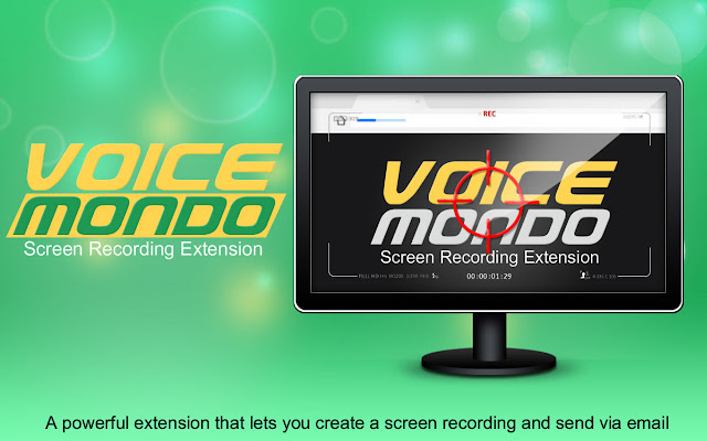 Voicemondo Screen Recording chrome谷歌浏览器插件_扩展第1张截图