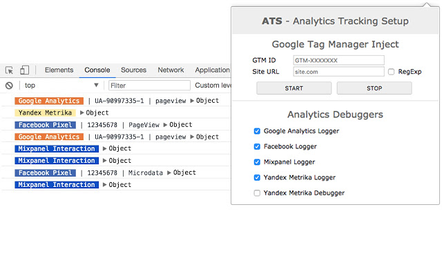 ATS - Analytics Tracking Setup chrome谷歌浏览器插件_扩展第1张截图