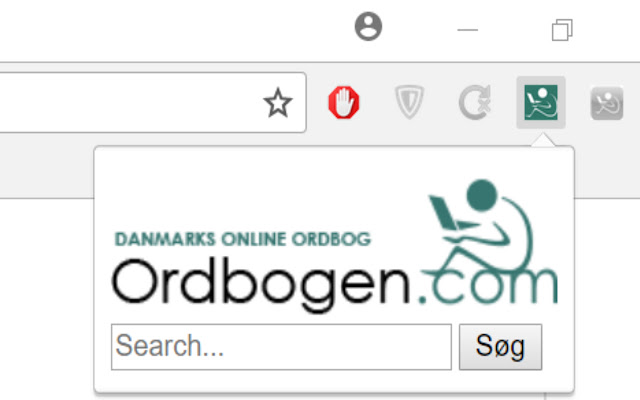 Ordbogen.com chrome谷歌浏览器插件_扩展第1张截图