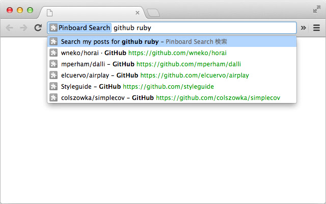 Pinboard Search chrome谷歌浏览器插件_扩展第1张截图