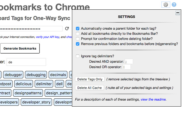 Import Pinboard Bookmarks to Chrome chrome谷歌浏览器插件_扩展第5张截图