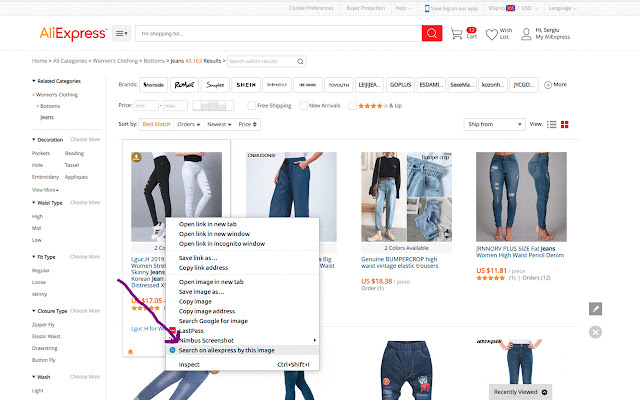 AliExpress Search by Image and Download chrome谷歌浏览器插件_扩展第1张截图