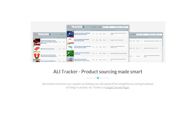 ALI Tracker - Alibaba.com Searching Made Easy chrome谷歌浏览器插件_扩展第1张截图