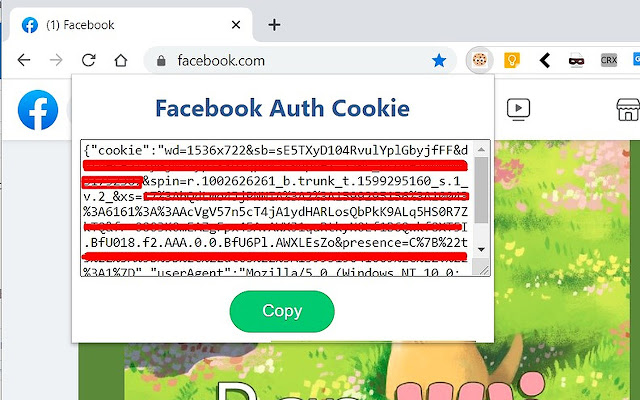 FB Cookie chrome谷歌浏览器插件_扩展第1张截图
