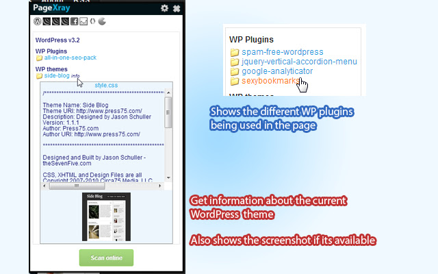 PageXray chrome谷歌浏览器插件_扩展第3张截图