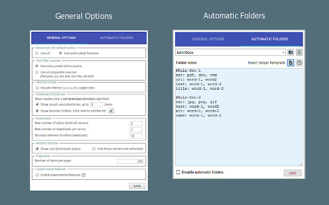 Simple mass downloader chrome谷歌浏览器插件_扩展第4张截图