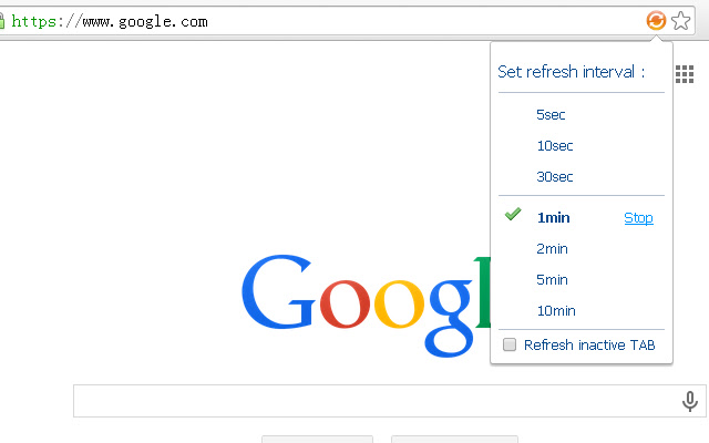 Auto refresh chrome谷歌浏览器插件_扩展第1张截图