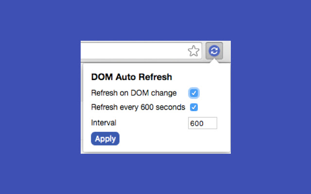 DOM Auto Refresh chrome谷歌浏览器插件_扩展第2张截图