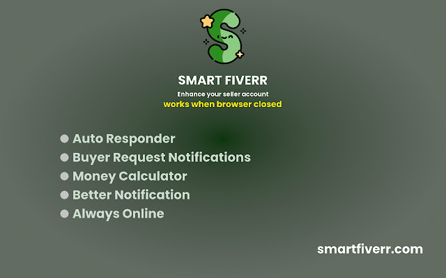 Smart Fiverr chrome谷歌浏览器插件_扩展第1张截图