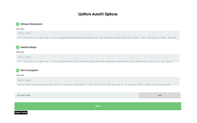 Upwork AutoFiller chrome谷歌浏览器插件_扩展第2张截图
