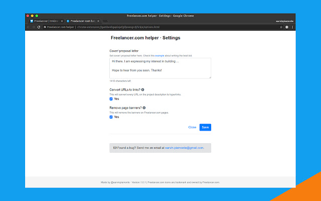 Freelancer.com Helper chrome谷歌浏览器插件_扩展第3张截图