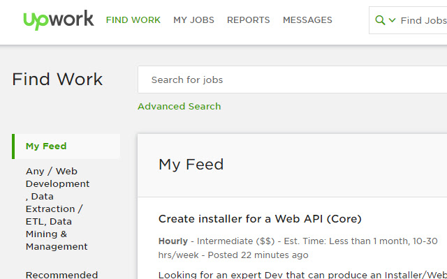 Upwork Inifinte Scroll Chrome Extension chrome谷歌浏览器插件_扩展第1张截图