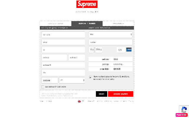 Supreme bot chrome谷歌浏览器插件_扩展第1张截图