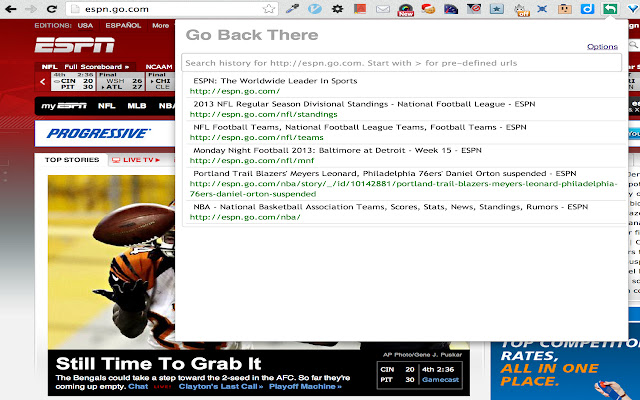 Go Back There chrome谷歌浏览器插件_扩展第1张截图