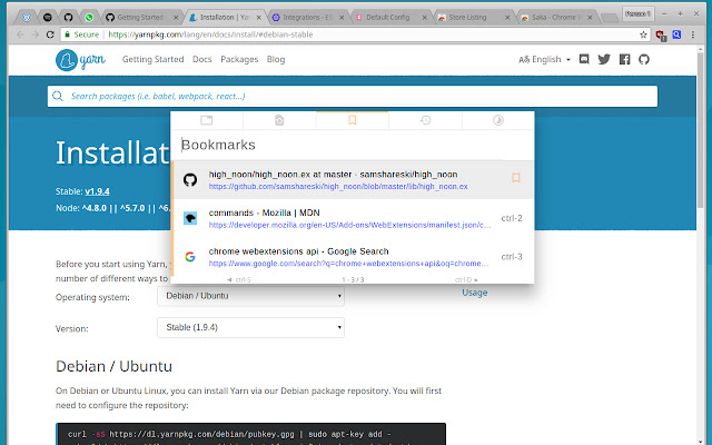 Saka chrome谷歌浏览器插件_扩展第4张截图
