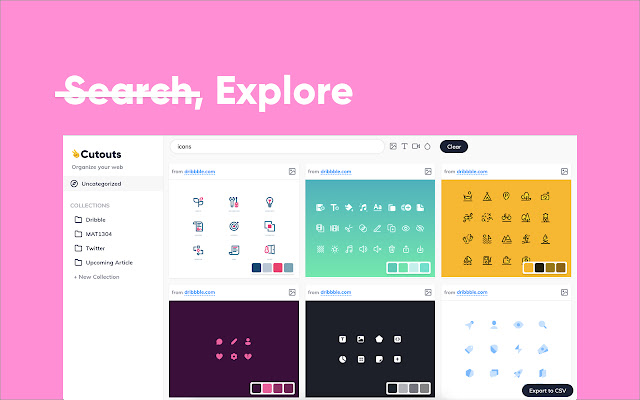 Cutouts chrome谷歌浏览器插件_扩展第2张截图