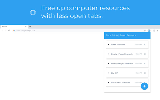 Tabs Aside chrome谷歌浏览器插件_扩展第3张截图