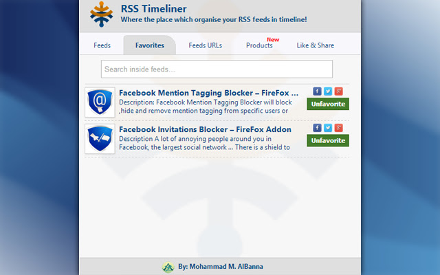 RSS Timeliner chrome谷歌浏览器插件_扩展第2张截图