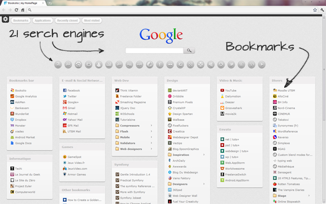 Bookolio chrome谷歌浏览器插件_扩展第1张截图