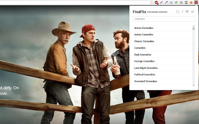 FindFlix: Netflix Secret Category Finder chrome谷歌浏览器插件_扩展第1张截图