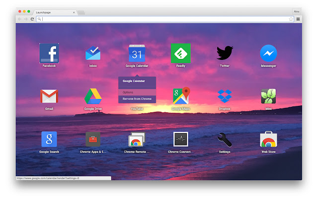Launchpage chrome谷歌浏览器插件_扩展第2张截图